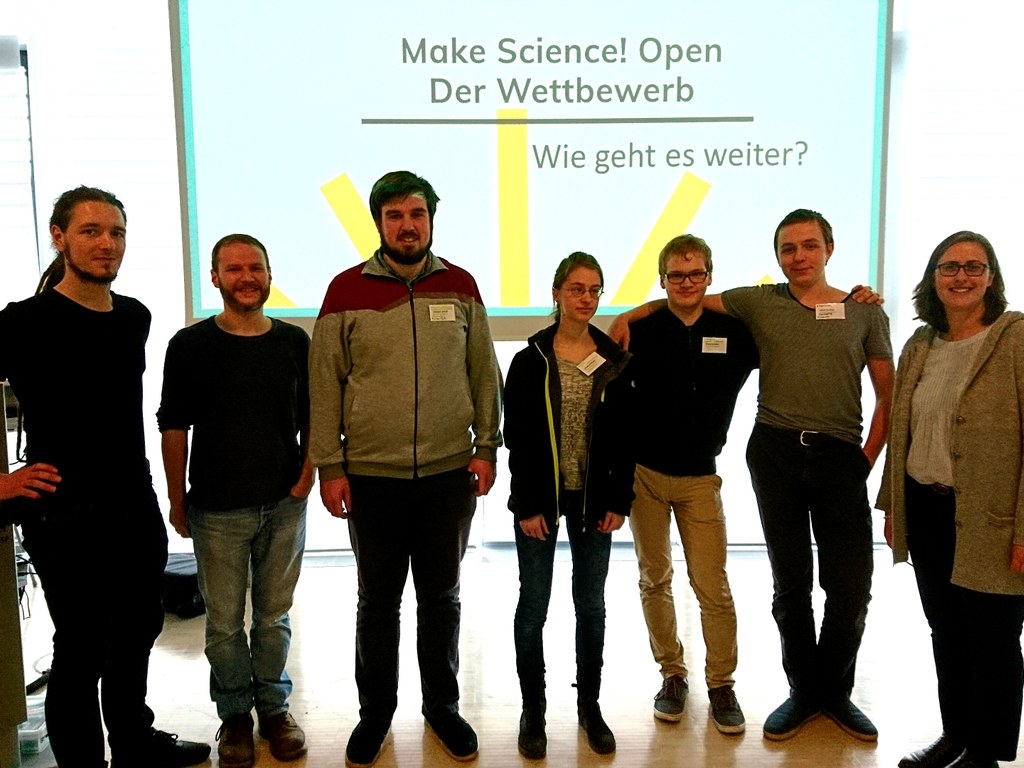 Forschungsteam der Saaleschule für (H)alle